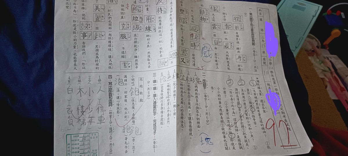 我兒子這次的成績
大家幫他鼓勵一下
我也覺得他很棒耶 https://t.co/Ztzi3wlE0w