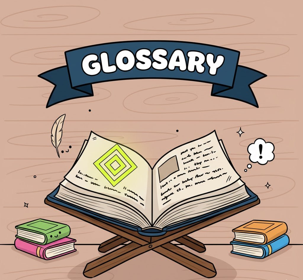 I made a Glossary related on <a href="/aztecnetwork/">Aztec</a> 

It's small but i try to add words related to Aztec which i knows

You can check it here  :   aztec-glossary.vercel.app

<a href="/clairekart/">Claire Kart</a> <a href="/lisacuesta/">Lisa Cuesta Bunin (lisa.eth)</a> <a href="/Zac_Aztec/">Zatoshi</a>   <a href="/Savio_Sou_/">Savio 👽</a> <a href="/TheOtherAmal/">Amal Ibraymi</a>   

Nb: Iam not an expert. Using my small knowledge i