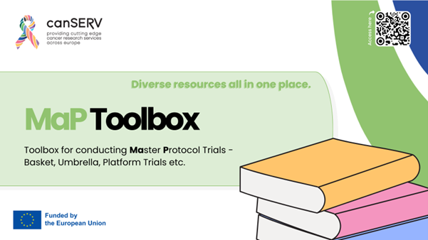 Go beyond PubMed! From checklists and guidelines to podcasts and expert advice, the Map Toolbox offers diverse resources on Master Protocol Clinical Trials, all in one place. 👇

🔗 Explore the toolbox here: canserv.eu/map-toolbox

#canSERV_EU #ClinicalTrial #MasterProtocol