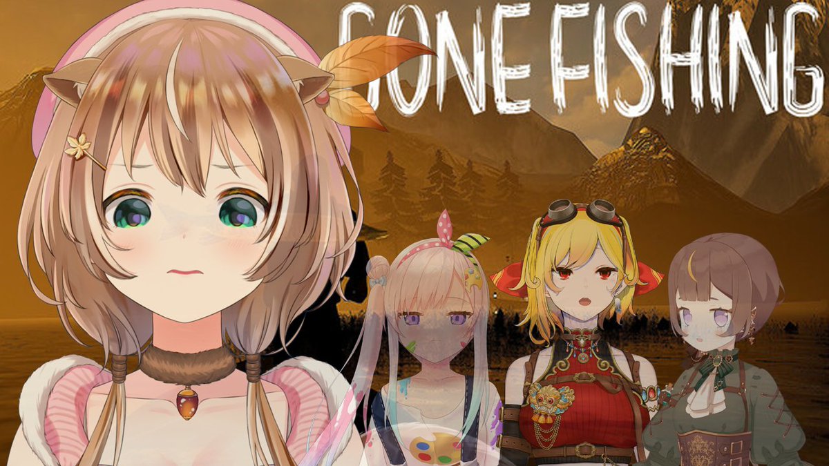 WE GO FISHING !!!!
with Iofi, Anya, and Kaela !!!
What will go wrong ?? 
I think everything will be just fine 
👍🎣🐟🐟🐟

STREAMING TONIGHT !

6 November 2025 - 19:00 / 21:00 JST

Link : youtube.com/live/KAUPwvxSV…
