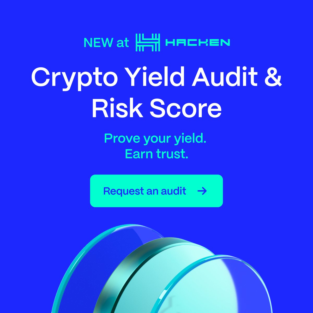 ⚡️ Introducing the Crypto Yield Audit &amp; Risk Score

The first independent assessment that proves your yields are stable, long-term, and resistant to external shocks – so investors can trust, and TVL can grow.

Get a quote 👉 hackenio.cc/yield-audit