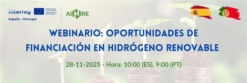 CTAndaluciaENG's tweet image. Drive the future of renewable hydrogen with us! ♻️🔋

🟡CTA, through our #EUproject @AIHRE_POCTEP, invites you to: “Funding opportunities in renewable hydrogen”.

💡 Learn about funding programs in Spain &amp;amp; Portugal.
🎤 With speakers from CDTI &amp;amp; IDAE.
🗓️ 28/11/2025
🕙 10:00 –…
