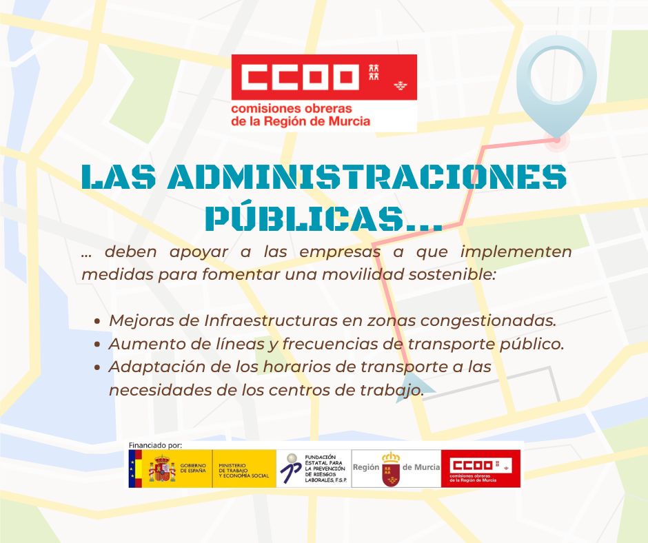 Política y movilidad ¿Abren nuestras administraciones suficientes caminos?

#PlanDeMovilidad
#CCOOseMueve, muévete con nosotras.