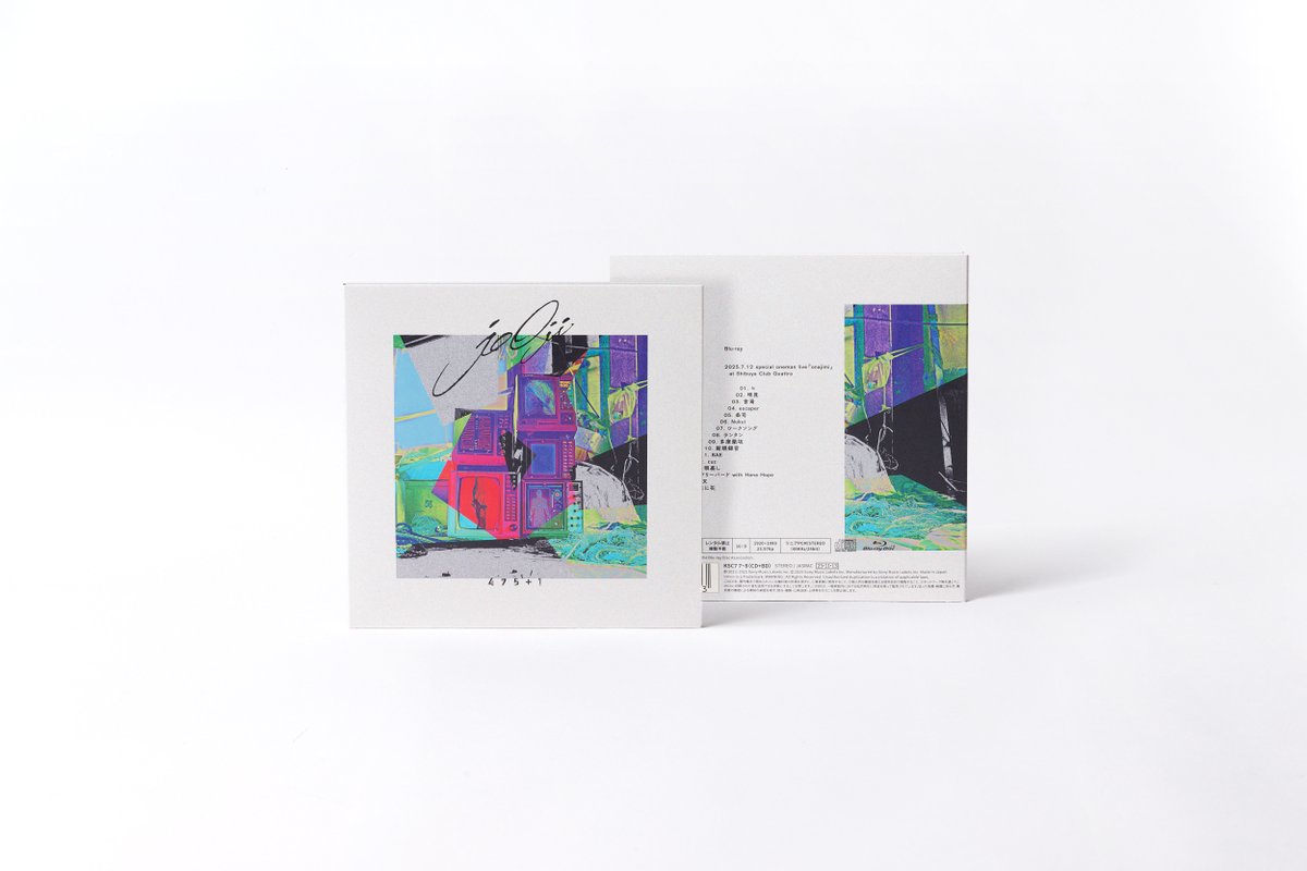jo0ji ライブ会場完全生産限定盤『475+1』（CD+Blu-ray）