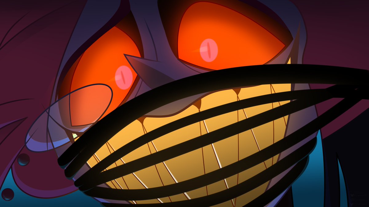 WynnTheImp's tweet photo. I needed a better resolution image of this face, so I made one. I'm down bad. 

#hazbinhotel #HazbinHotelFanart #hazbinhotelseason2 #HazbinHotelAlastor https://t.co/20PzxFJr6f