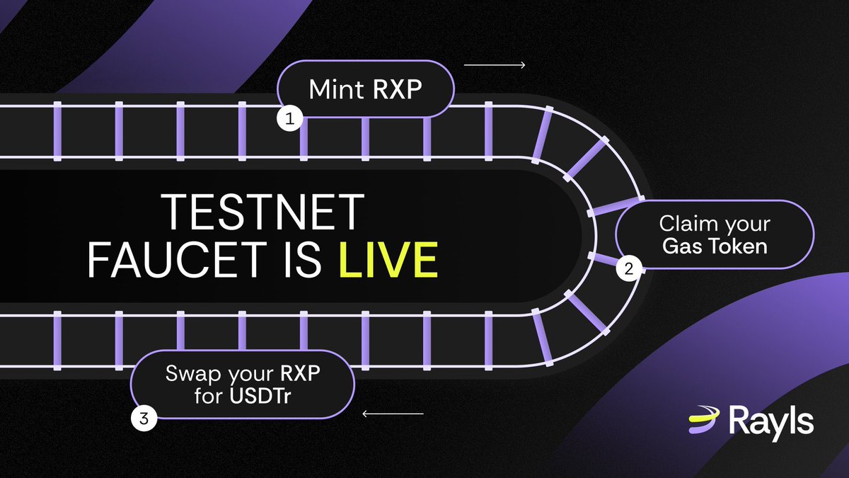 rowjen11's tweet photo. GM @RaylsLabs family

🚨 DAY 2 on the @RaylsLabs testnet 🚨  
RaylsLabs Testnet just launched - time to earn early rewards 🔥  

don't forget to collect point
👉 Go to https://t.co/8qXCEKpuxw  
• Create your wallet  
• Complete one mission  
• Claim your Rayls Loyalty Points 🎁  

make oncahin activity 👇
https://t.co/fnWdktcwpg
 
@cookiedotfun @priznes @rcyxie11 @Adv_Elite94 
#RaylsLabs #OnchainActivity #SmartFeed