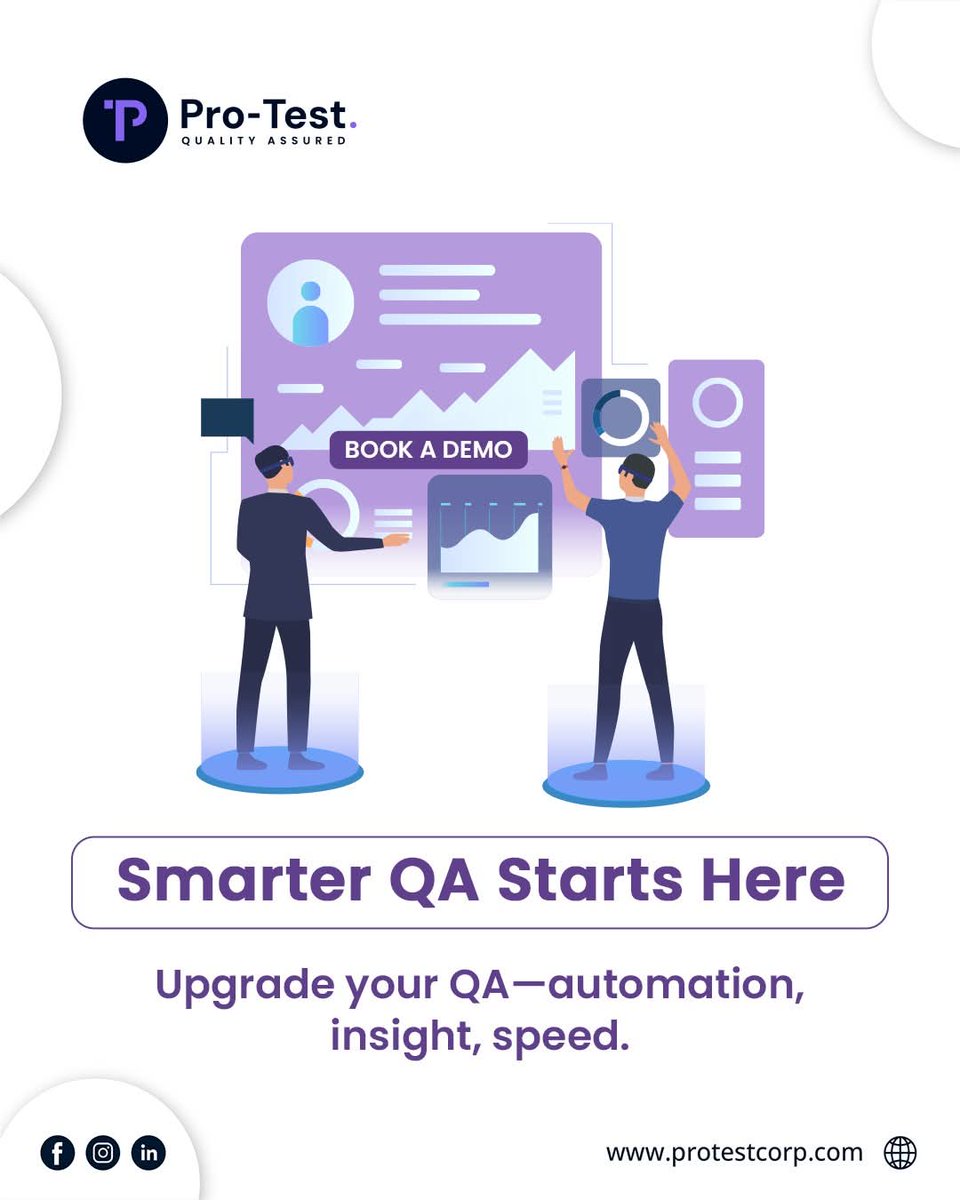 ProTestcorp's tweet image. Ready to test smarter? Experience Pro-Test AI Hub. Book your demo!

#AIHub #BookADemo #SmarterTesting