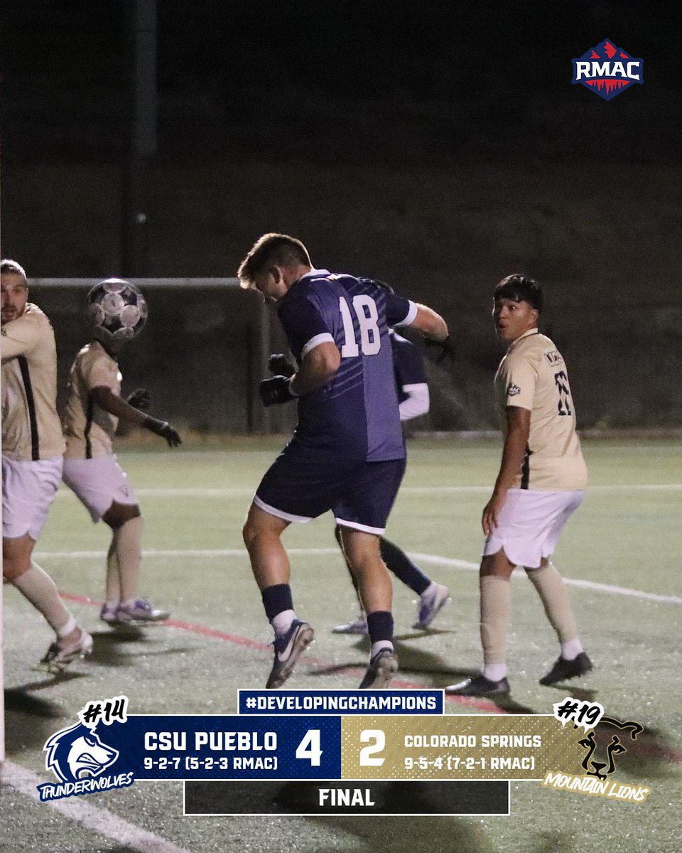 CSU Pueblo - Men‘s Soccer tweet media