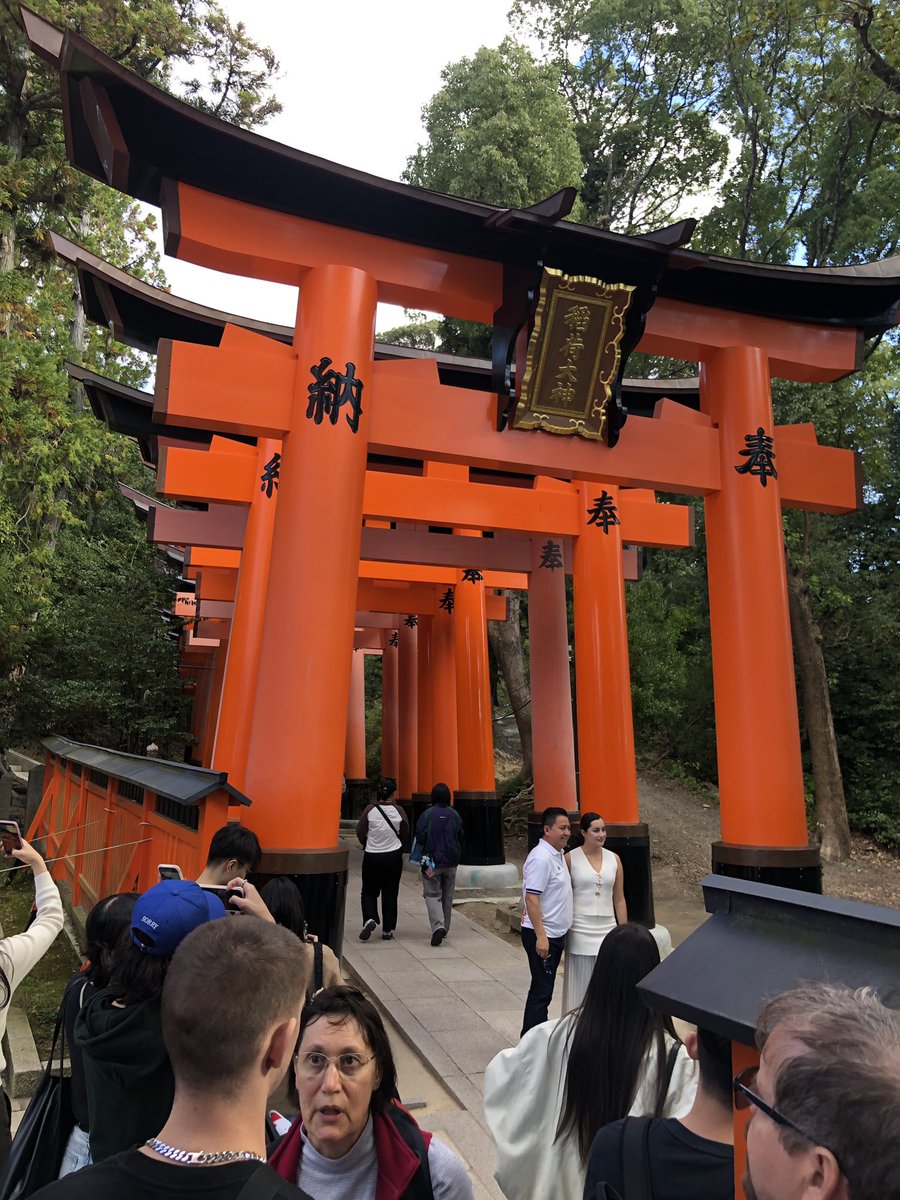 伏見稲荷すごい！気持ち良い！
