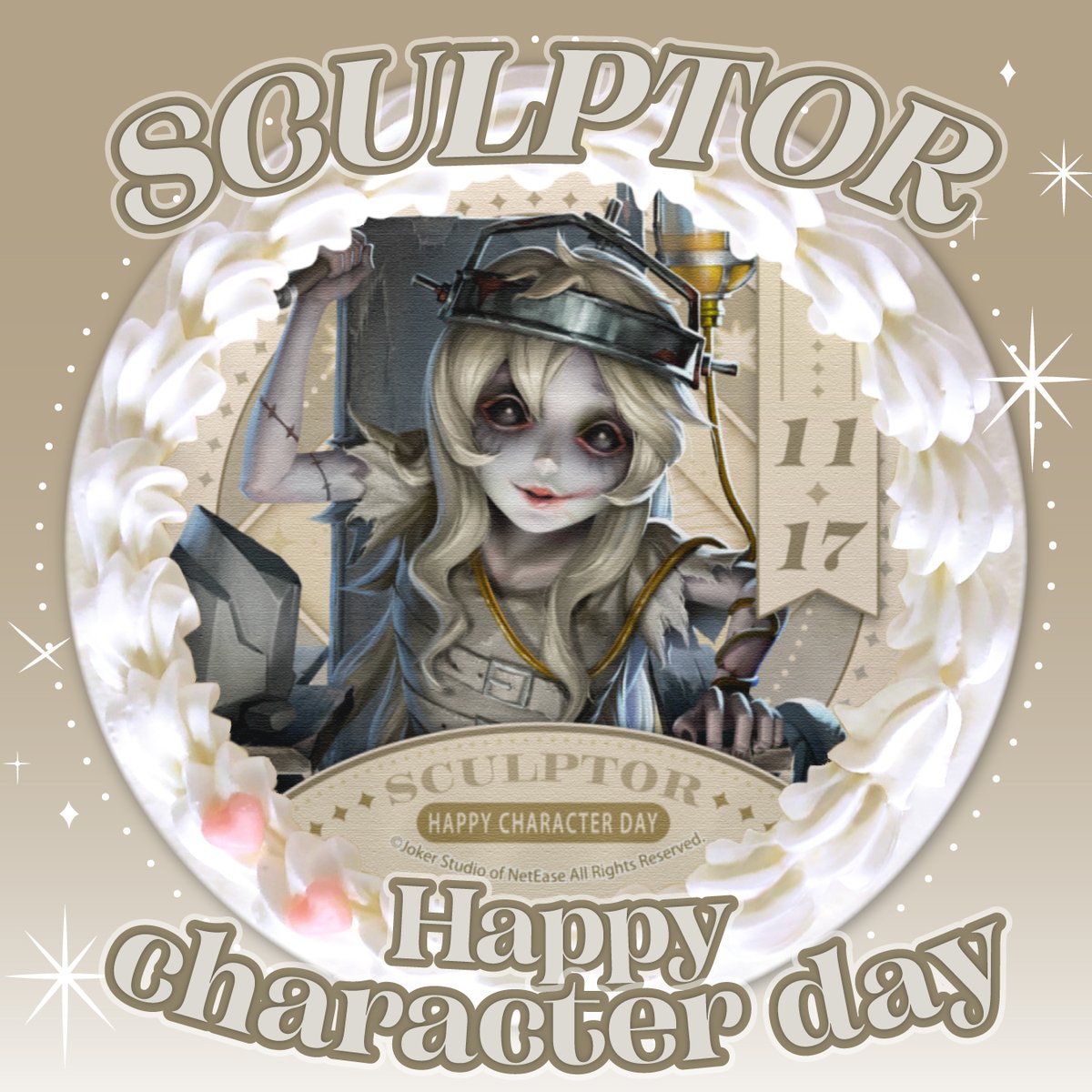 IdentityV #第五人格』 本日11月17日は #彫刻師「ガラテア」 の記念日