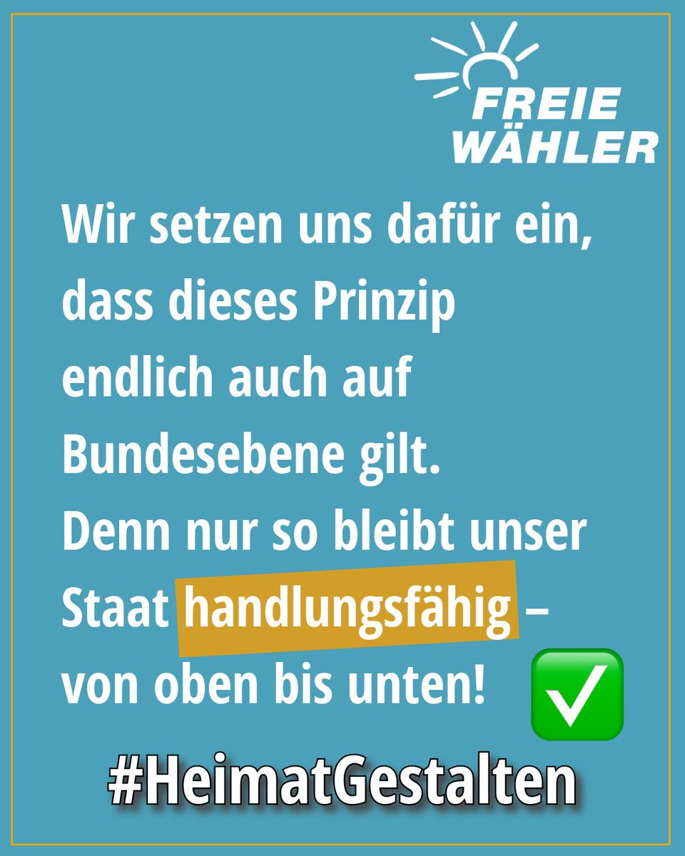 🏠💶
Wir #FREIEWÄHLER wollen #Konnexität bundesrechtlich verankern. 

Aber was bedeutet das eigentlich❓

#Kommunen #HeimatGestalten #Bayern