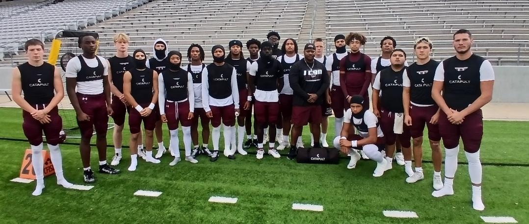 Waller Bulldogs Catapult crew. Thank you <a href="/catapultsports/">Catapult</a> Go Dawgs!