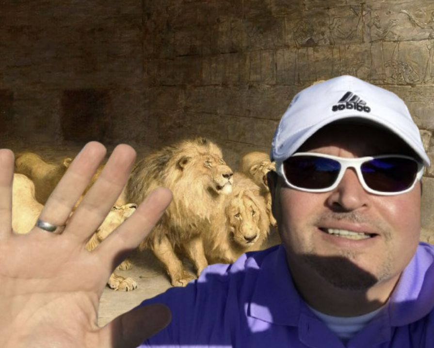 danielthejew's tweet photo. guys, i spent a day with the lions and they're actually chill lowk #jhp9 #GodMorningWednesday #Christian #Christianity #Christians #CatholicTwitter #CatholicChurch #what #God https://t.co/UIH36AjOab