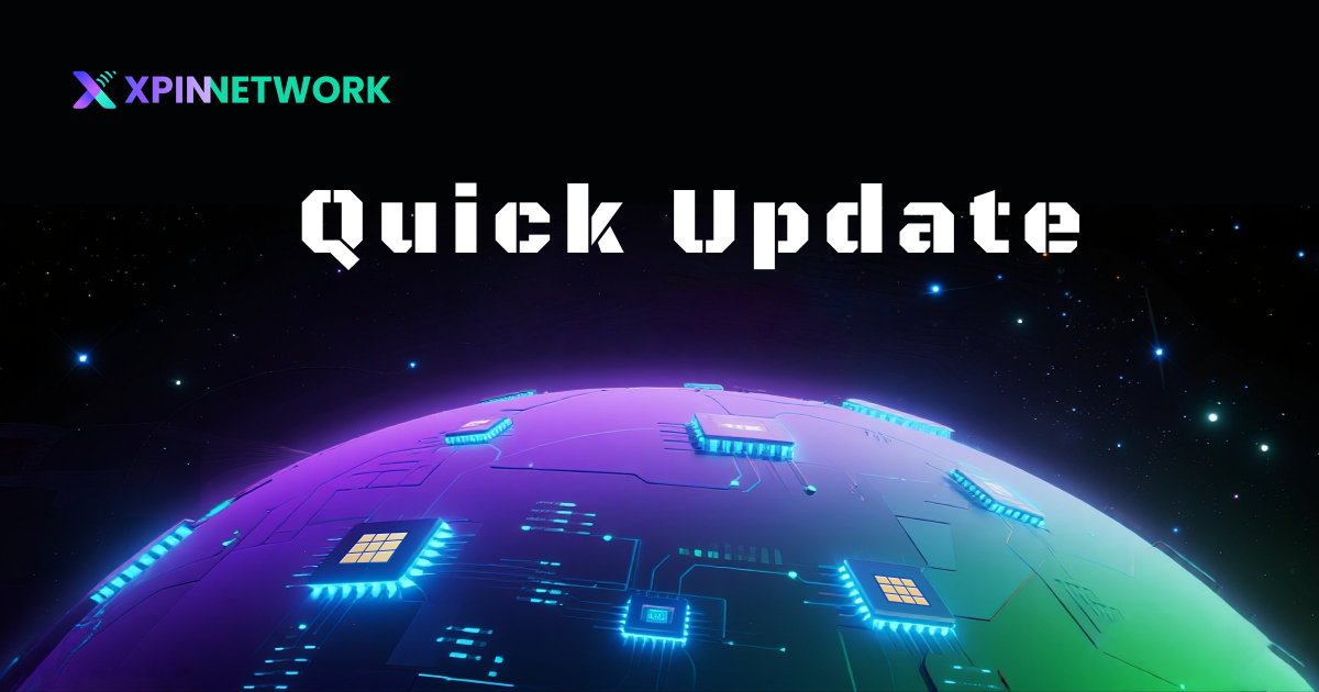 XPINNetwork's tweet image. 🚨 Quick Update!
Platform maintenance kicks off today at 6AM UTC — should be done in ~2 hrs.

Everything’s on pause during the upgrade, but we’ll be back &amp;amp; better right after.
Doing this to keep things safer, fairer, and ready for big XPIN moves coming soon.

Catch you on the…