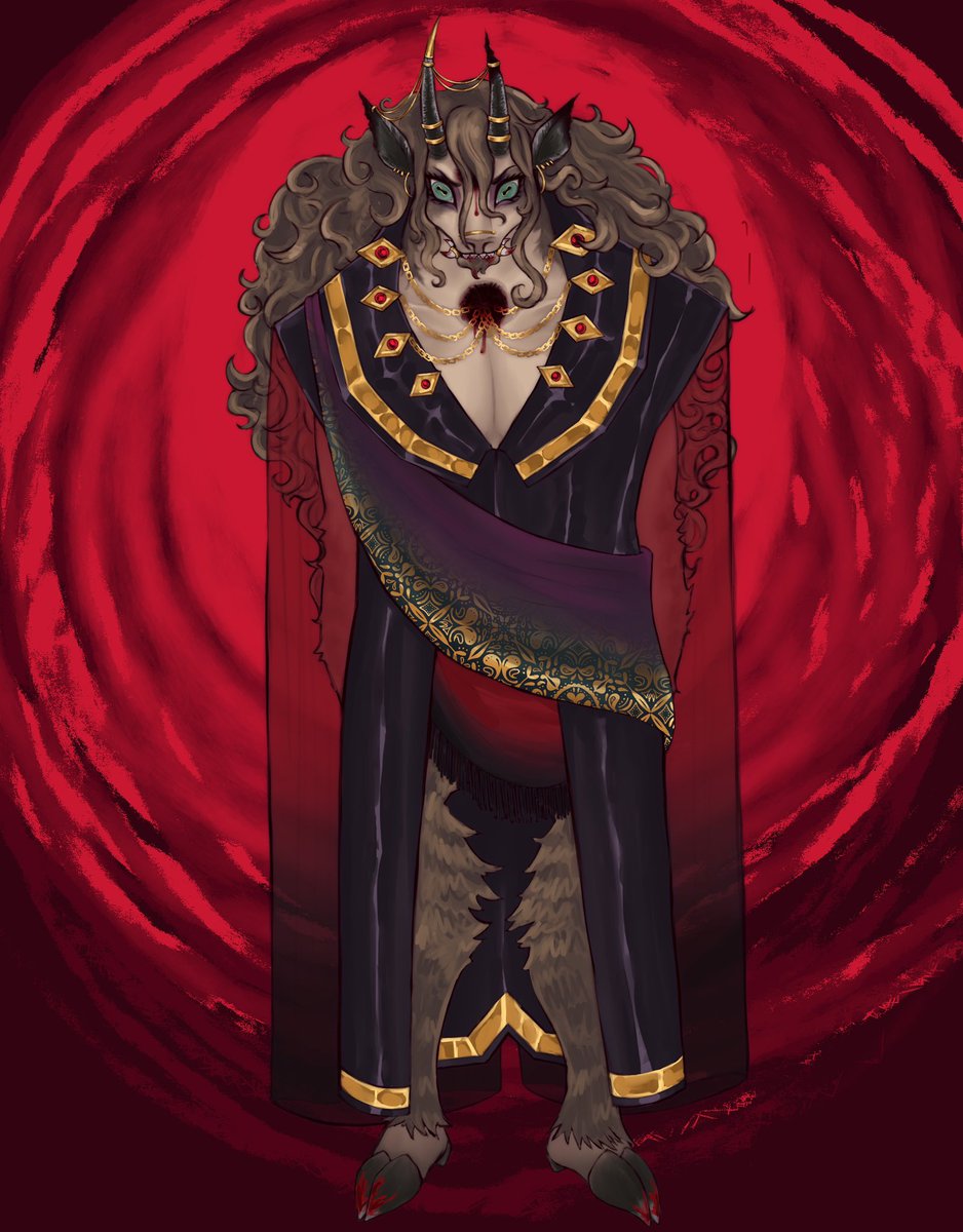 OrganBean's tweet image. Happy two years of cowboy dnd chaos and me locking in on npc designs 🫶🏽