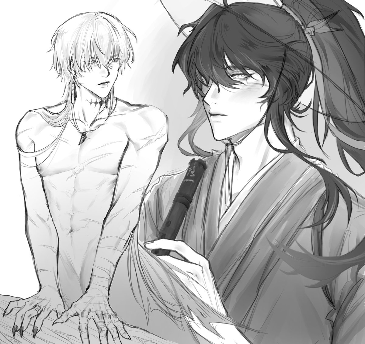 officialjudiez's tweet photo. #qiushulin mermaid au

แก้บนที่ไม่หลุดค่ะ เป็นเงือกน้อยกับหนุ่มนักพเนจร หย่อนรูปก่อนกลับไปหารางดาว ซึม https://t.co/zhNVId1NhW