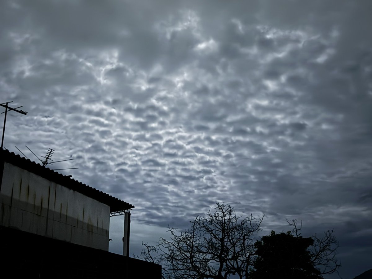 samgutierrez_1's tweet photo. Así se veía hace rato el cielo #sismosv https://t.co/wLly6vouVk
