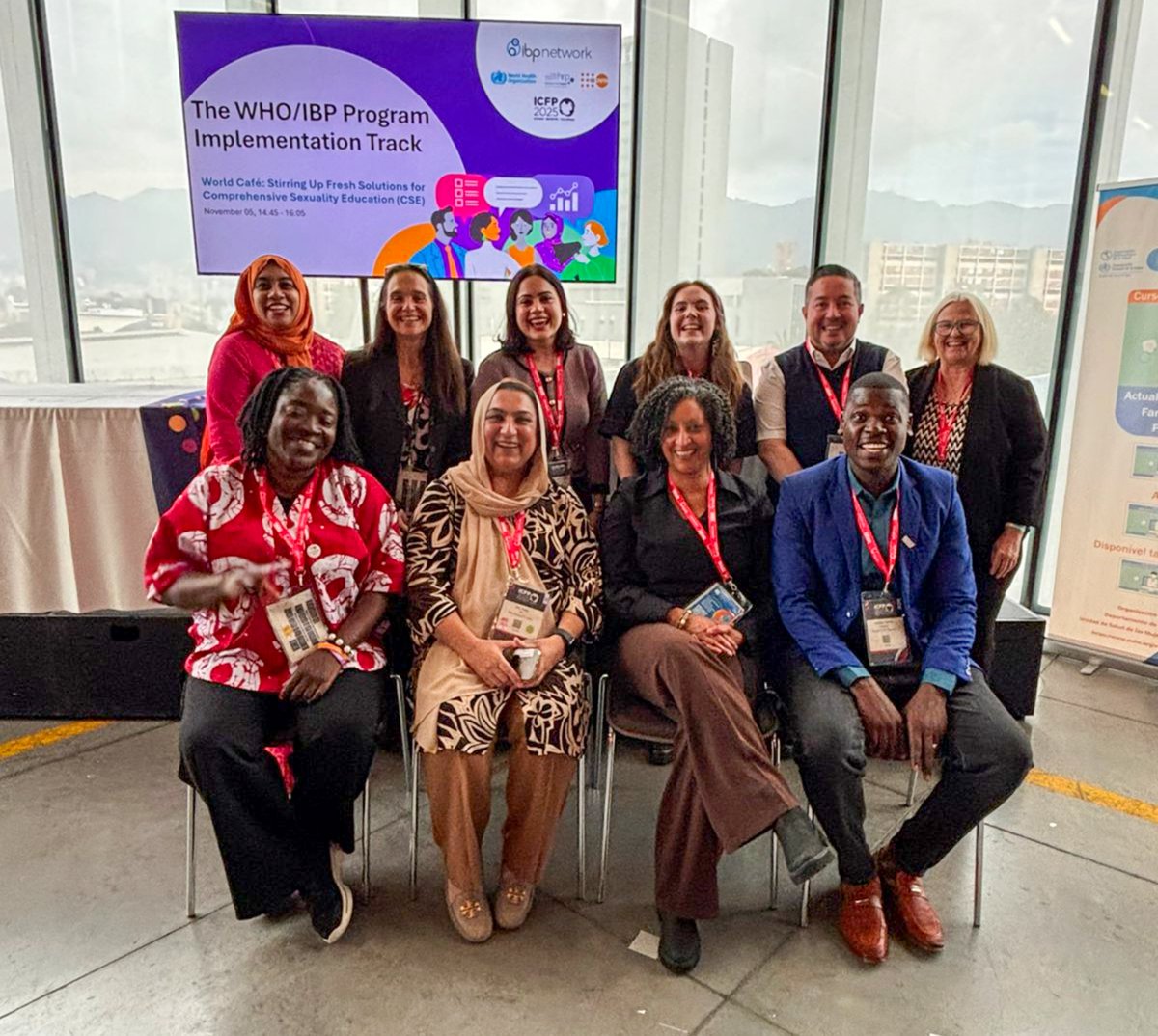 StretchersYouth's tweet photo. We are thrilled to share a major highlight from @the_ICFP in Bogotá, Colombia.

@StretchersYouth, through the @ibp_network &amp; the @WHO, had the distinct honor of leading a dynamic World Café session titled: “Stirring Up Fresh Solutions for Comprehensive Sexuality Education (CSE).” https://t.co/8G0Hc0xJt4