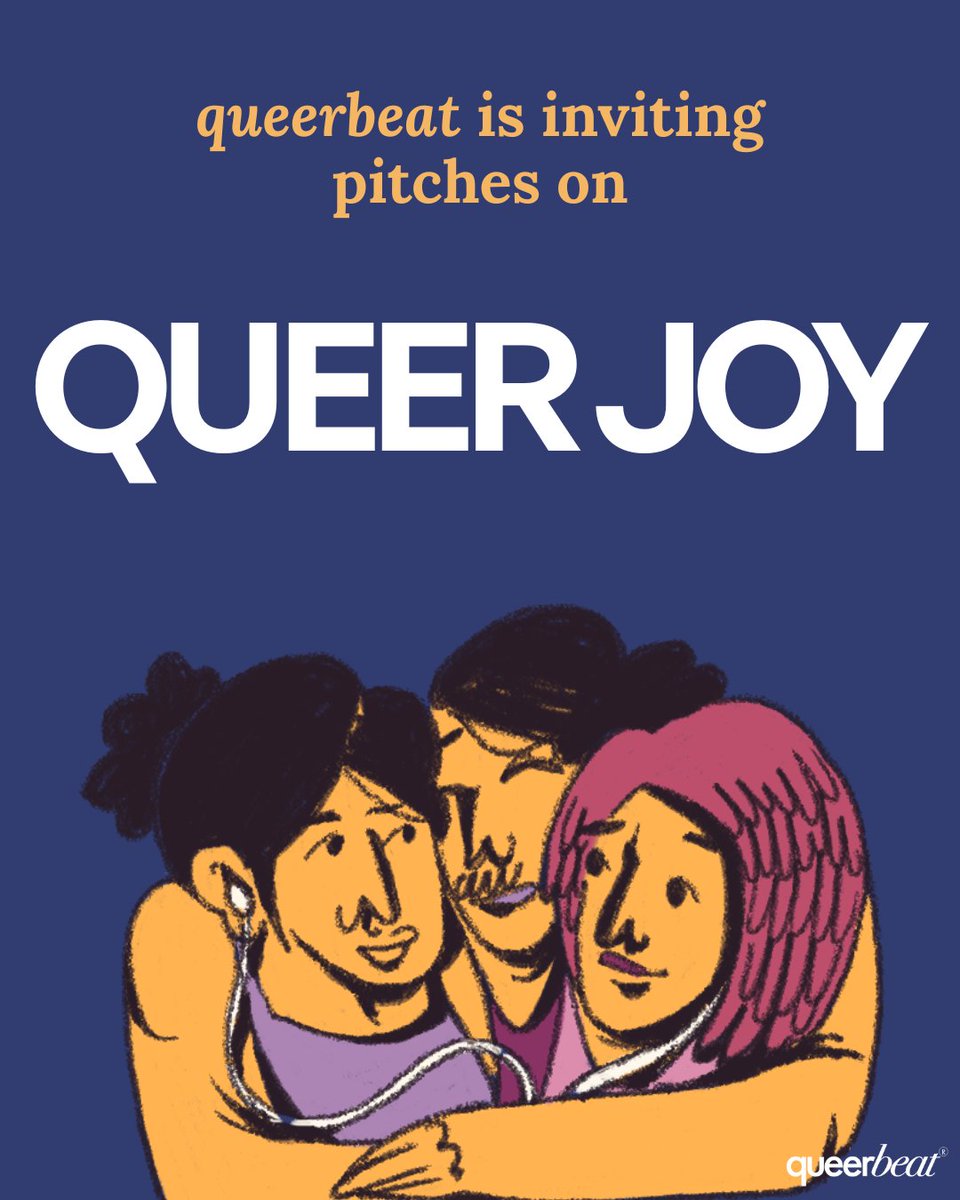 queerbeat_media's tweet image. queerbeat is looking for stories that celebrate and centre queer joy, capturing love, friendship, community, activism, and all the many ways we are building hopeful queer futures.

More details 👇🏽