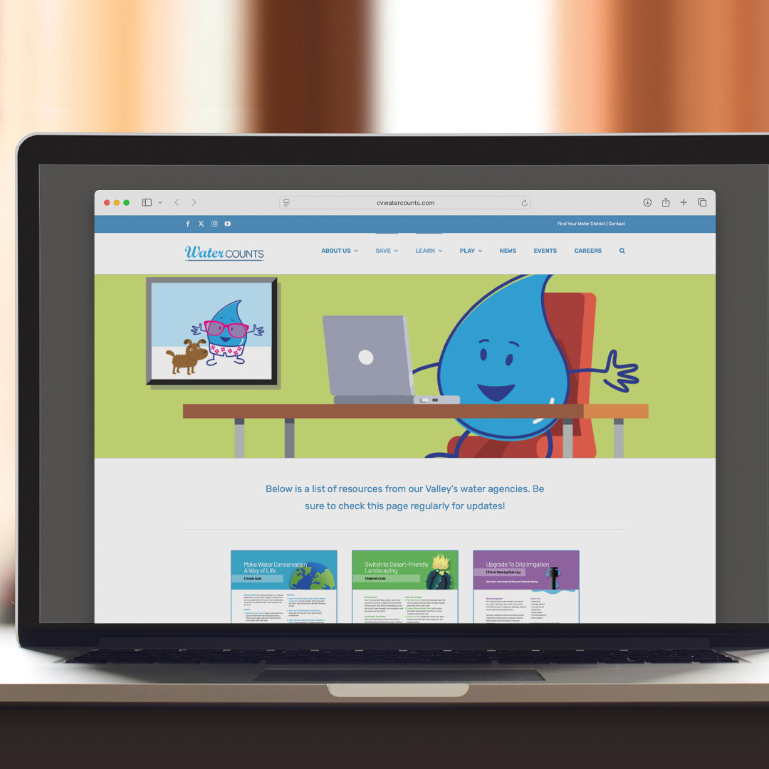 Did You Know we have many resources to help you save water?

Explore our Guides and Resources: cvwatercounts.com/water-wise-gui… .👩🏻‍💻💦
For more water-saving tips: cvwatercounts.com/conservation-t…

#WaterWiseWednesday #CAWaterEfficiency