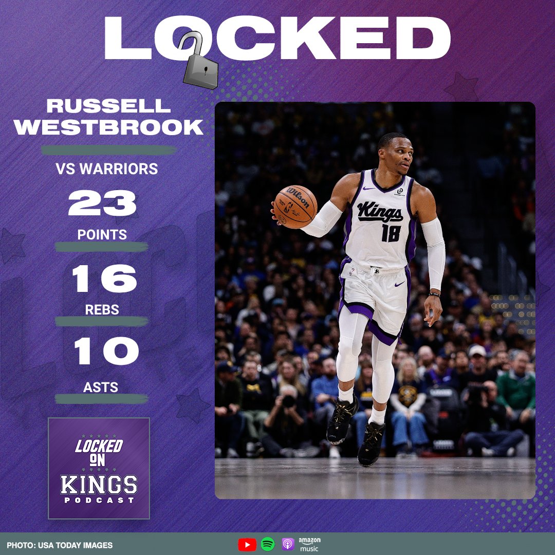 King Westbrook's first triple-double.