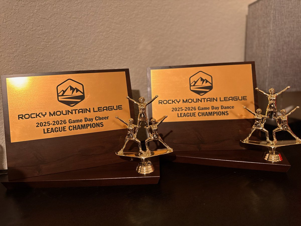 ADbishopbhs's tweet image. It’s a program sweep! GAME DAY CHEER AND DANCE both took 1st place at the Rocky Mountain League Championship tonight. @BoCoPreps @CHSAA