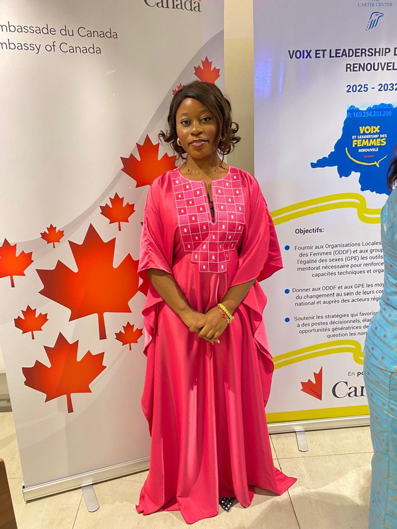 Ce 04 nov Marlène Kapinga, Secrétaire administrative de #LFM, a participé au lancement du programme <a href="/VlfCongo/">Voix et Leadership des Femmes Renouvelé - RDC</a>. 

Mis en œuvre par le Centre Carter et financé par les Affaires mondiales Canada, ce projet de 7 ans promeut les droits des femmes et l’égalité des sexes en #RDC.