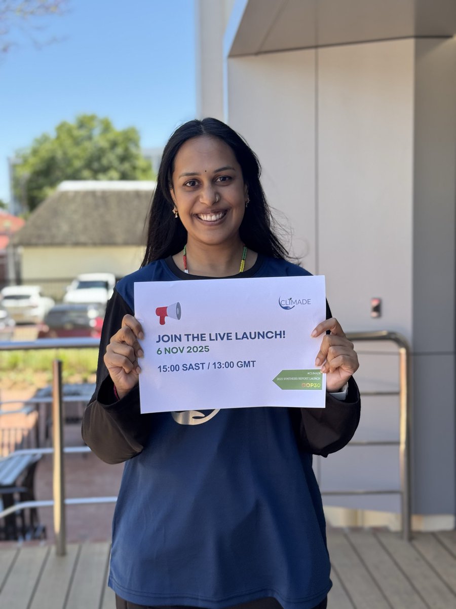 ceri_news's tweet image. In just a few hours, we go live!
 The #CLIMADE #COP30 Report brings powerful evidence on how climate change is driving infectious diseases and what can be done to protect lives.
🎥 Tune in at 15:00 SAST (13:00 GMT)
Watch Live link: youtu.be/Aj4hsL0pCMo?si…
 #ClimateHealth