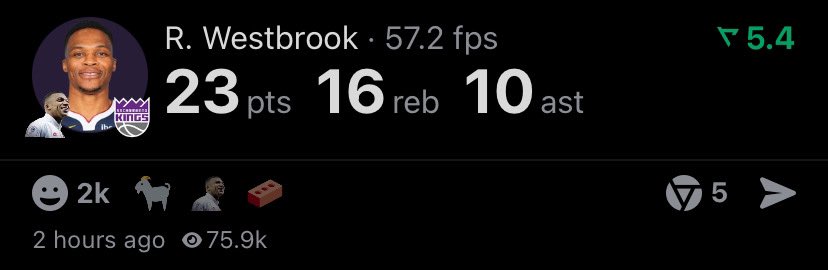 RUSSELL. MF. WESTBROOK.

📸 <a href="/realapp/">Real Sports</a>