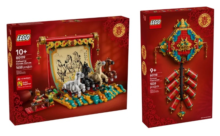 ToysNBricks's tweet image. Two LEGO Spring Festival January 2026 Sets Revealed for Year of the Horse: Release Dates, Canada/US Prices &amp;amp; Set Info (80119 and 80118)

Shopping Bio Links: linktr.ee/toysnbricks

Full details available on our website: toysnbricks.com/two-lego-sprin…