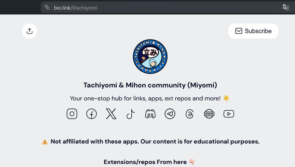 Mihon tweet media