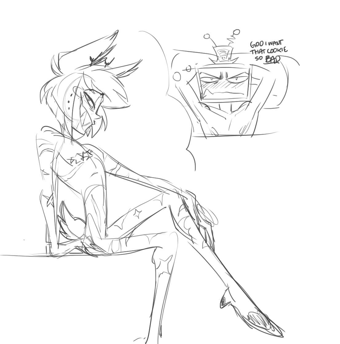 Asexual? more like...Alastor sexual