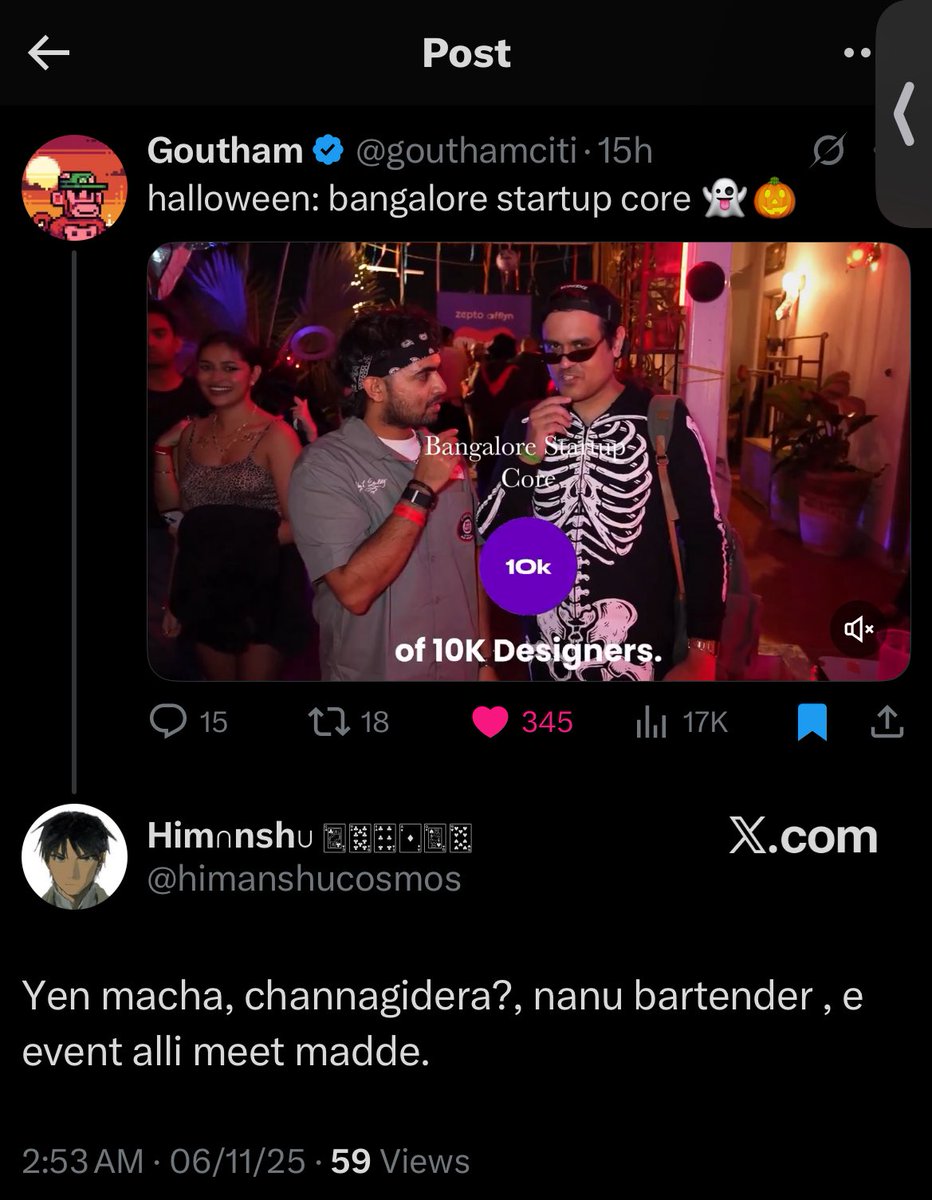 indeed peak Bangalore