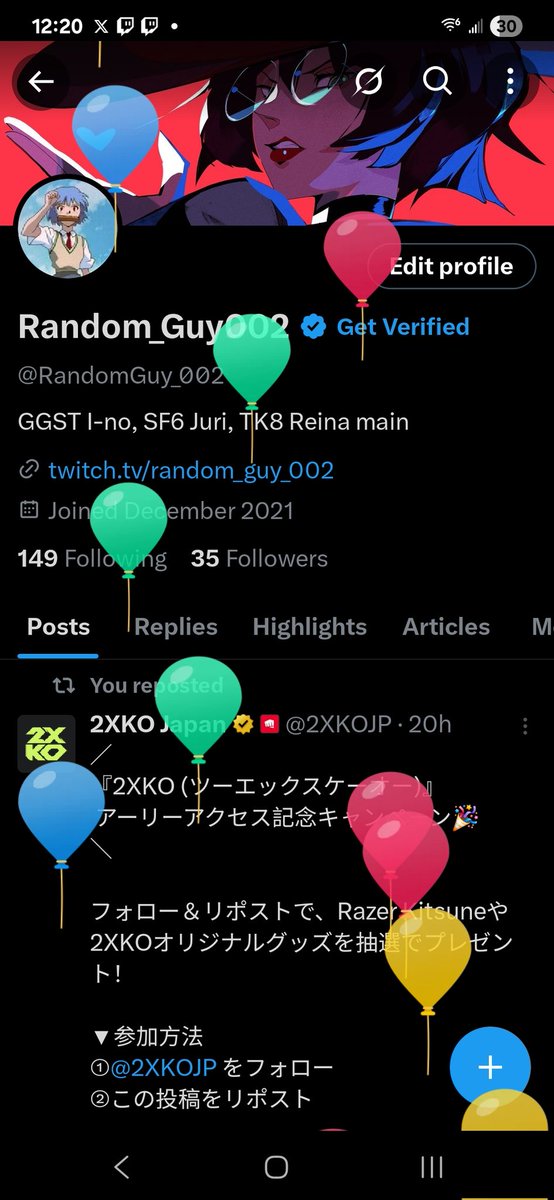 RandomGuy_002's tweet image. Same birthday month with I-no and the same day with Giovanna's birthday.