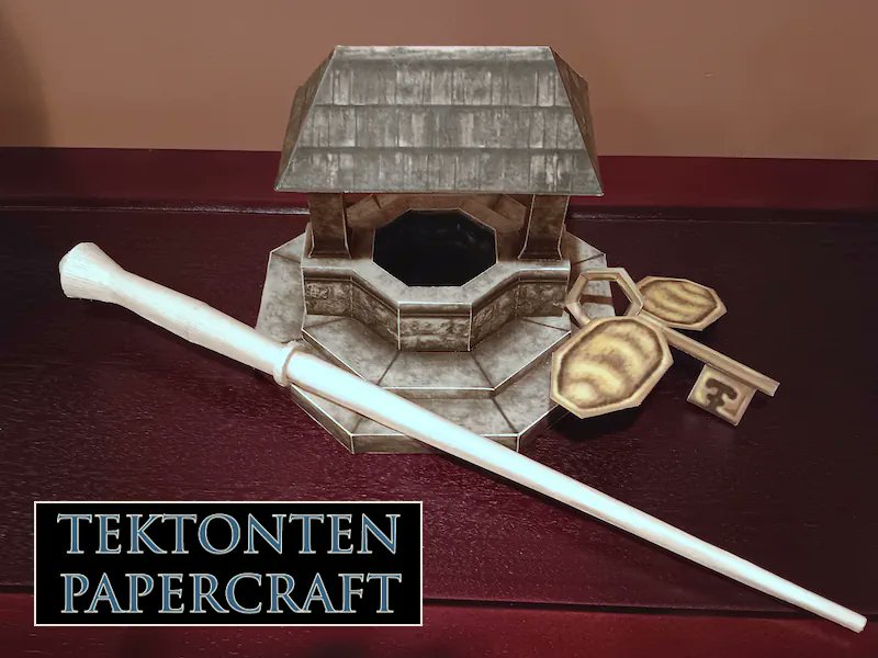 Tektonten's tweet image. Today is the 17th anniversary of Tektonten Papercraft! Pictured are some of my Harry Potter creations. tektonten.blogspot.com/2025/11/17th-a… #HarryPotter 

#papiermodell #papírovýmodel #ペーパークラフト #printable #bouwplaat #bastelbogen #recortable #papercraft #papermodel #cardmodel #papertoy
