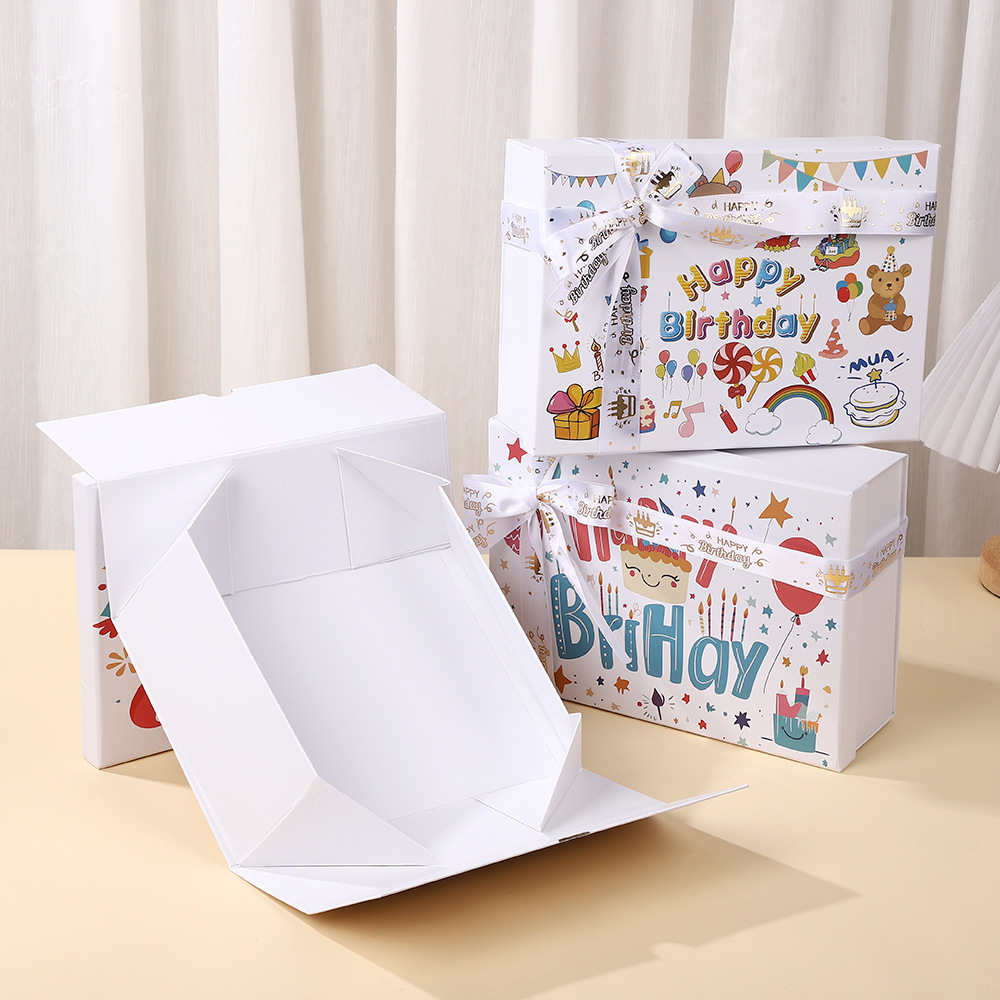jialanpackage's tweet image. 💥Jialan Package&apos;s best-selling birthday-themed series two-piece top-and-bottom folding box customizable wholesale
✅Moq：500pcs in stock，1000pcs provide free logo printing
✅Size：25*18*8.5c
🌐Video website：jialanpackage.com
📩Email：sales2@jialanpackage.com
 #foldingbox