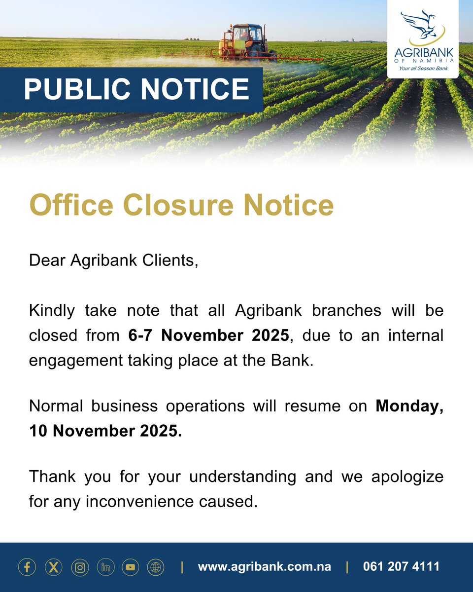Office Closure Notice