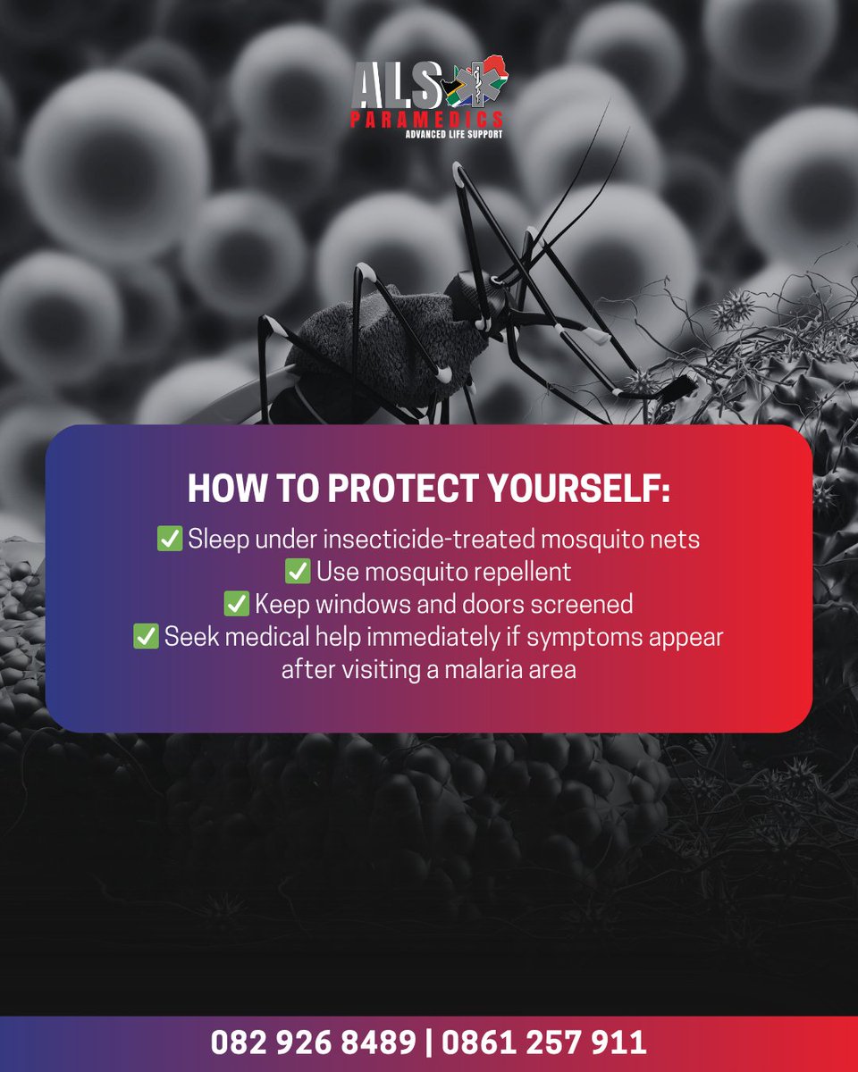 🦟 World Malaria Day 2025

Malaria is preventable and treatable, yet still claims lives worldwide.

Know the symptoms, act fast, and protect your community. Early intervention saves lives. 💙