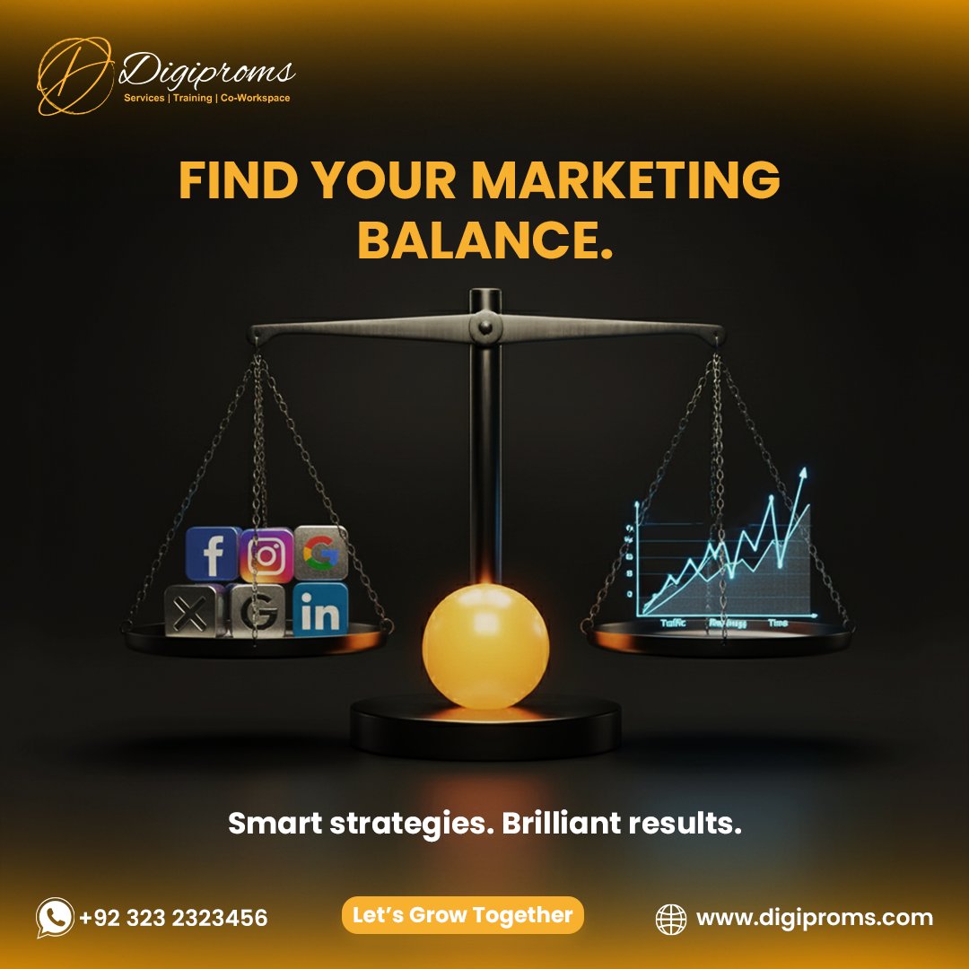 digipromsagency's tweet image. 60% of businesses rely on impulse, not strategy.
The smart 40% balance both and grow stronger.

At #Digiproms, we help brands find that balance.
🌐 digiproms.com
📞 +92 323 2323456

#DigitalMarketingAgency