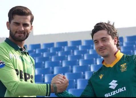 I_Engr56's tweet photo. Pakistan 🇵🇰 vs South Africa 🇿🇦 — Match 2.
Can Shaheen lead the Green Team to another strong performance or will the Proteas bounce back? 🔥🏏
#PAKvSA #Match2 #CricketFever