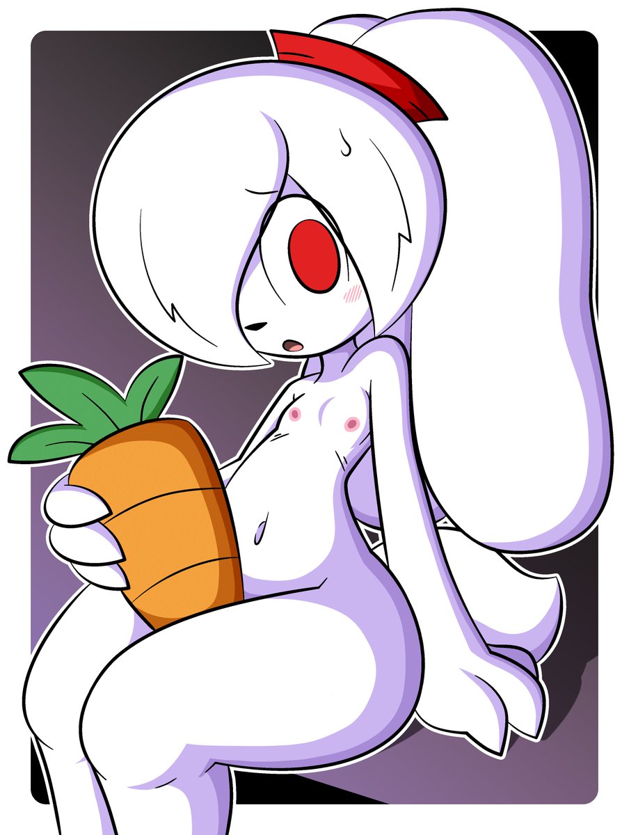 TuQiu and her big ol Carrot plushie!  🥕

Gift for <a href="/Usagibun1/">Usagibun1 | Commissions closed!</a>