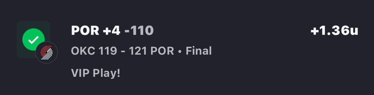 tahoebettor's tweet image. #RipCity comes through! 

#NBAX  #Freevip #NBA #NBA2025 #NBAPicks #Gambling𝕏 #followme