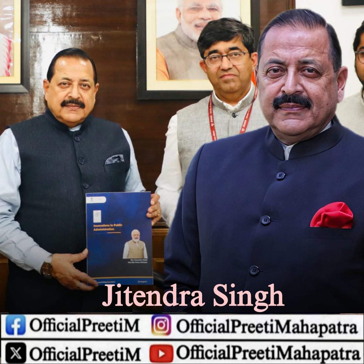 OfficialPreetiM's tweet image. A  leader who continues to inspire with his dedication and integrity—heartfelt birthday wishes to Hon’ble Union Minister of State Dr. Jitendra Singh! May Lord Shri Ram bless you with good health, long life and impactful service to the nation.
@DrJitendraSingh
#DrJitendraSingh…