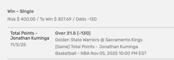 BuildRoll24's tweet photo. BANG!! ✅✅ WHEN WE GO BIG, WE DO NOT MISS 💰

4U Kuminga (O21.5) {-130} CASHED IN Q3 🤑

VIP HEAT 🔥
✅ Jaquez Jr O14.5
✅ Rider/Rutgers U143
✅ 3-Leg NBA -120
✅ NIU/Toledo U49 &amp; Kent St +11
✅ Avdija O19.5
✅ Kings ML

Come join the winning team 💪

#NBA #Kuminga #ABL #VVCREW https://t.co/IOv8AkKHtp