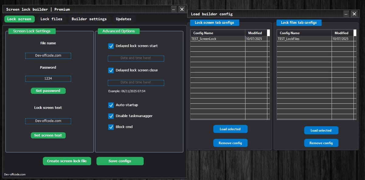 OffCryptAndroid's tweet image. 🔥Screen Lock Builder Premium will be released on November 14, 2025

Stay tuned😎

👉dev-offcode.com/ScreenLockBuil…

#parenting #Software #healthTech #X