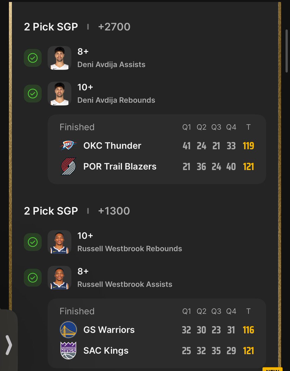 1 assist shy from the big fish smh