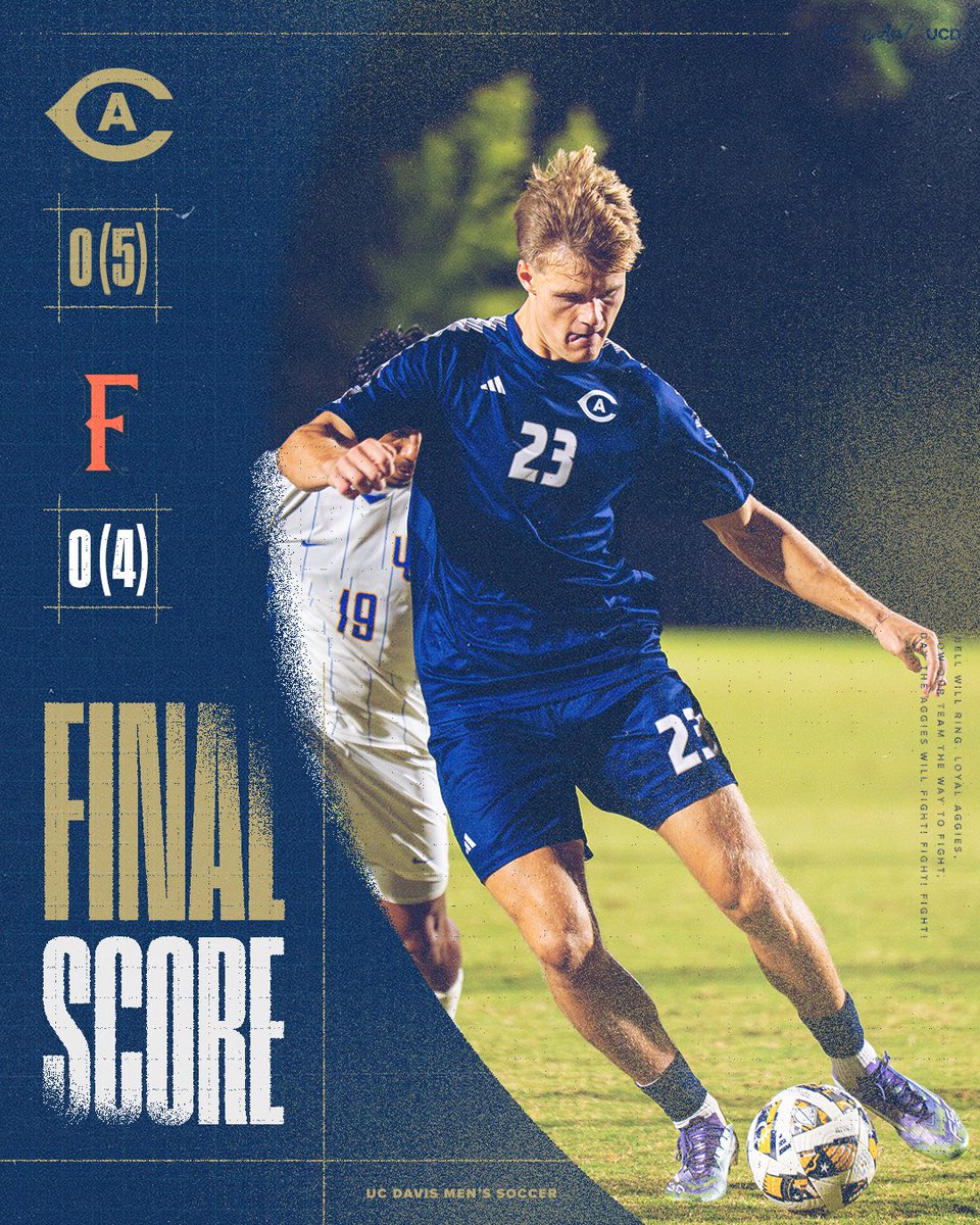 What. A. Battle.🔥 

The Aggies take it in penalties and punch their ticket to round 2! 

#GoAgs