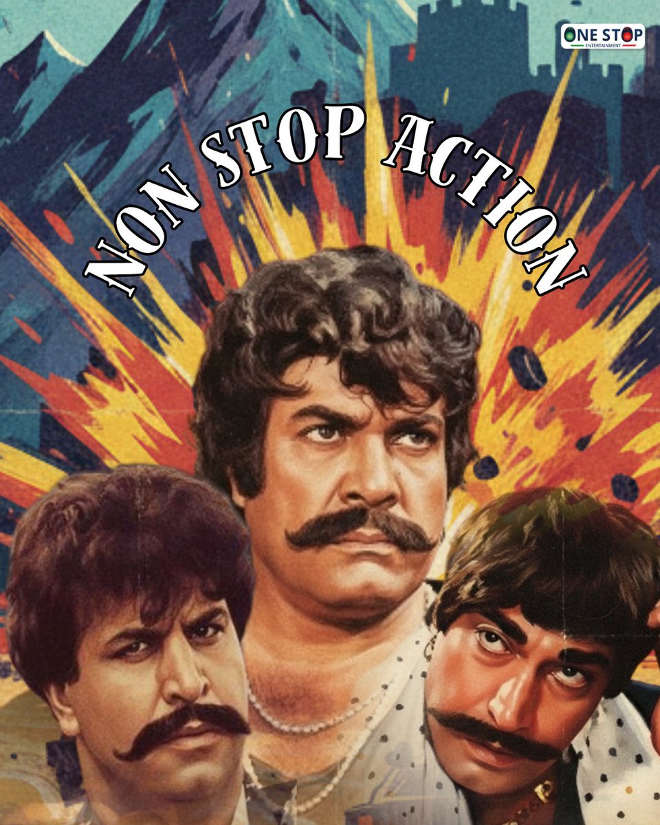 onestopent1's tweet photo. A power-packed tribute to the golden era of Pakistani cinema! Featuring the unstoppable legends Sultan Rahi, Mustafa Qureshi, Izhar Qazi, and Humayun Qureshi, this compilation brings you the fiercest dialogues defined Lollywood’s action legacy.
Watch Now: https://t.co/Hd7tqprmuA https://t.co/dQnqI66ybp