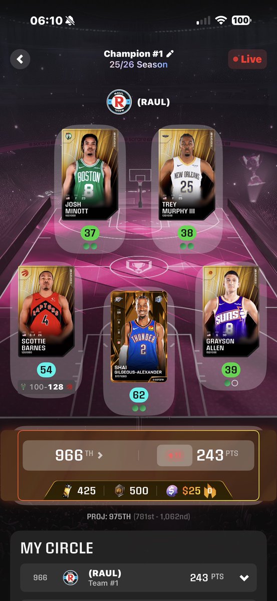 NBA goes better then  football