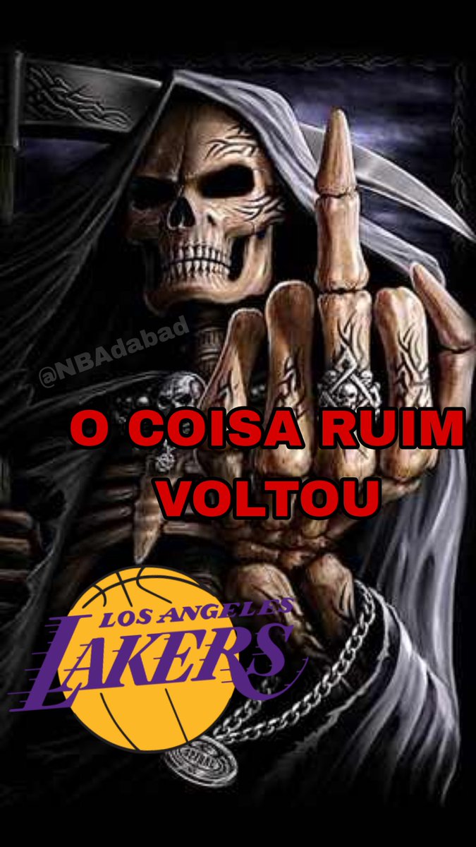NBAdabad's tweet image. 5 VITÓRIAS SEGUIDAS PRO LAKERS 

2° COLOCADO NO OESTE

7-2 NA TEMPORADA

SEM O DONCIC EM ALGUNS JOGOS

SEM O REAVES EM ALGUNS JOGOS

SEM O LEBRON EM TODOS OS JOGOS

O COISA RUIM VOLTOU MESMO